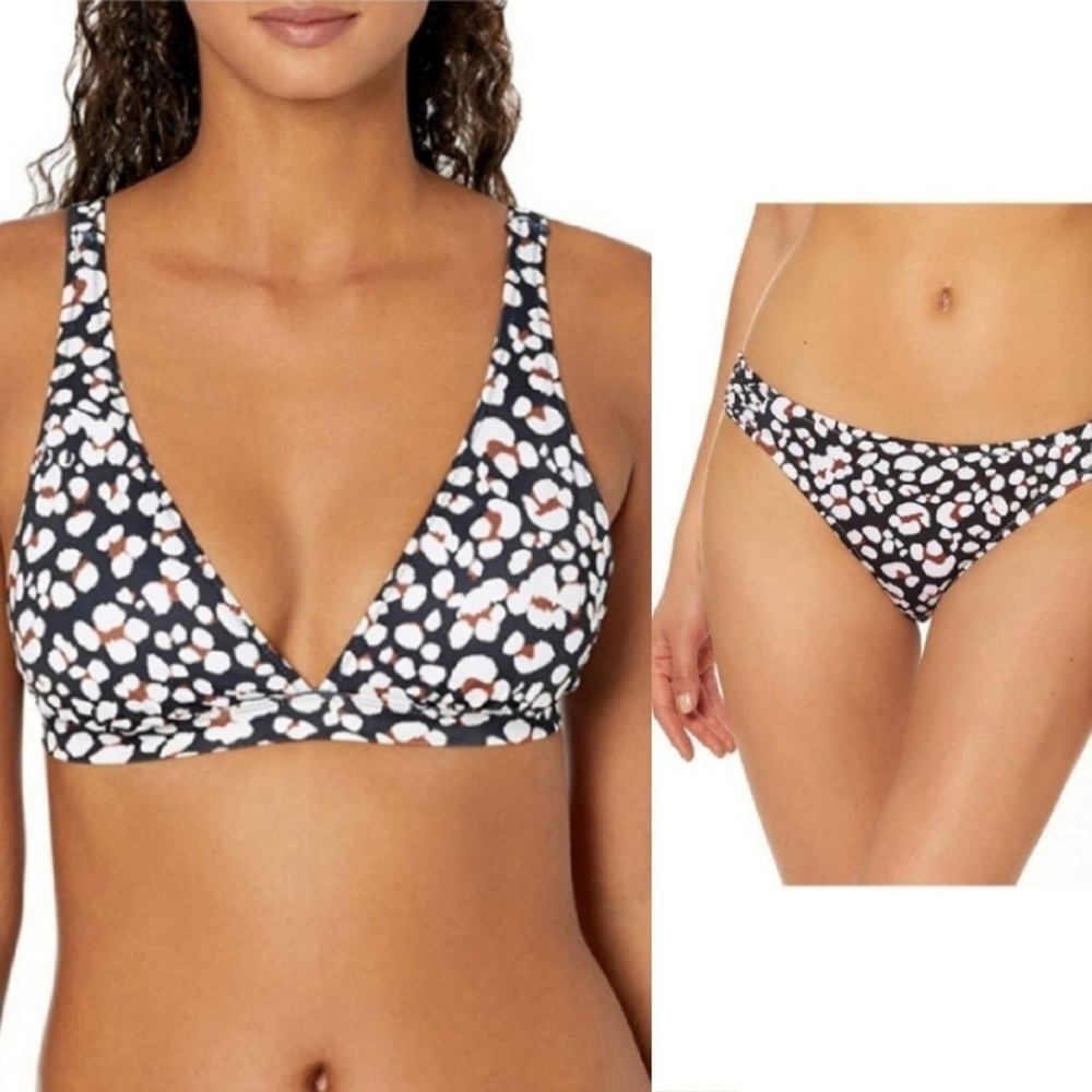 NWT. JESSICA SIMPSON Cool Cat Bikini Set Women’s Size  2-Piece Swimsuit XL.